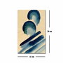Wallity Cuadro Decorativo sobre Lienzo Georgia O'Keeffe 45 x 70 cm